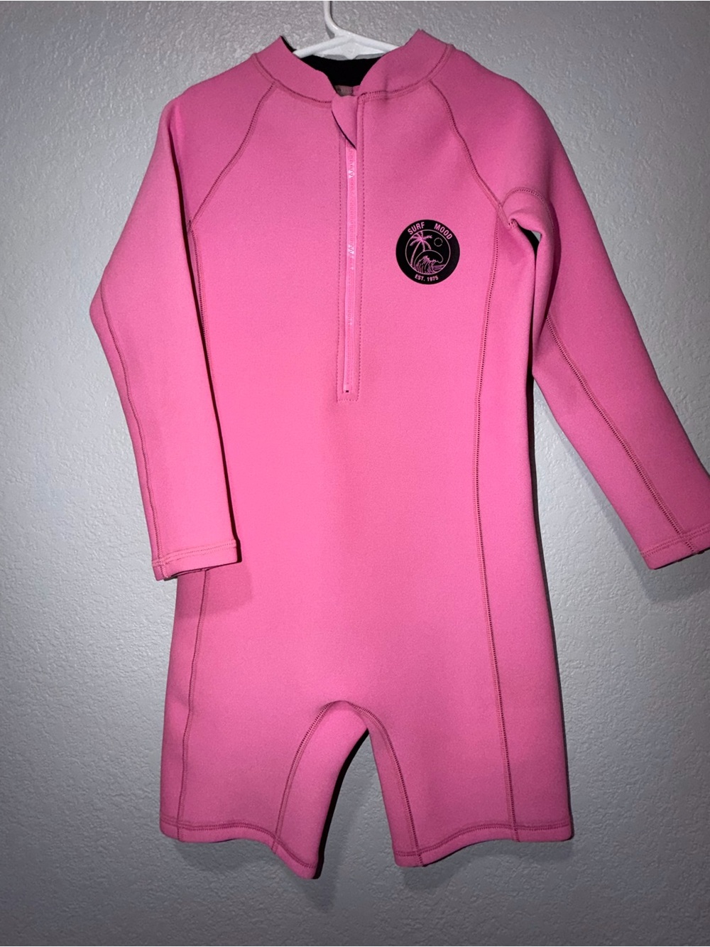 Zara Surf Mood Girls’ Pink Long-Sleeve Surf Suit Size 9–10 NWT